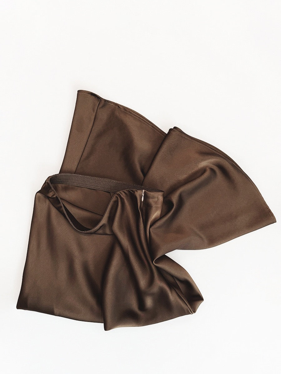 Pankh Sakura Satin Skirt