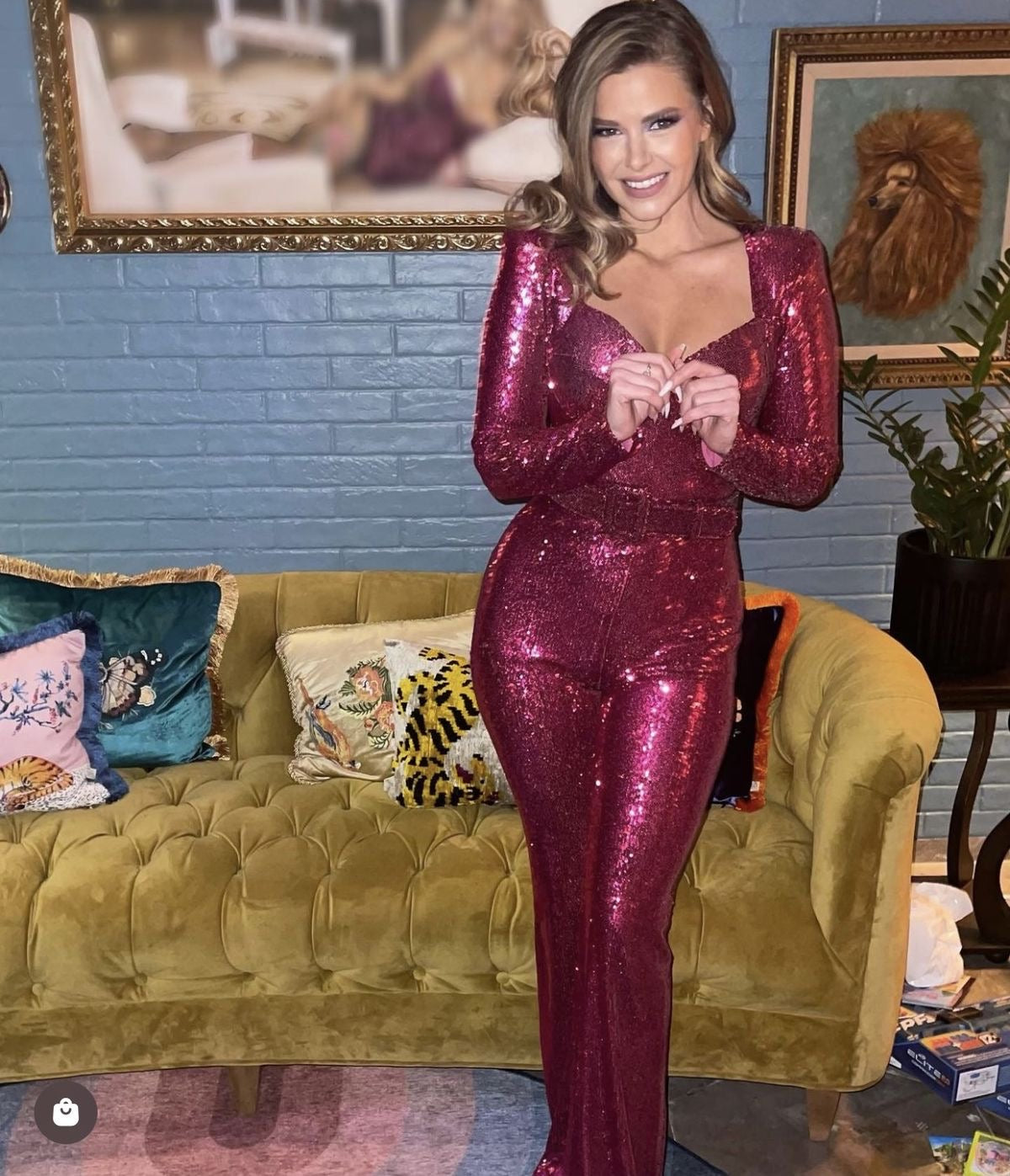 Pankh Asira Sequin Jumpsuit