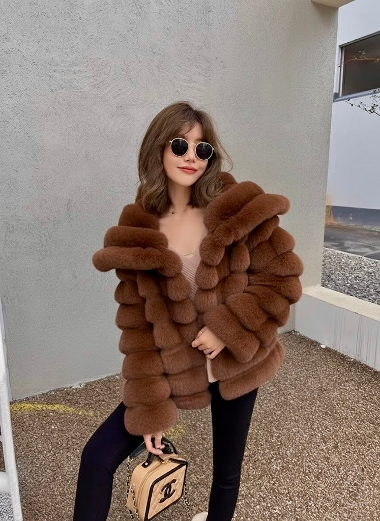 Pankh Zigly Cozy High Quality Soft and Warm Fur Coat