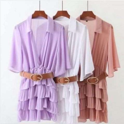 Pankh Parsha Ruffle Dress