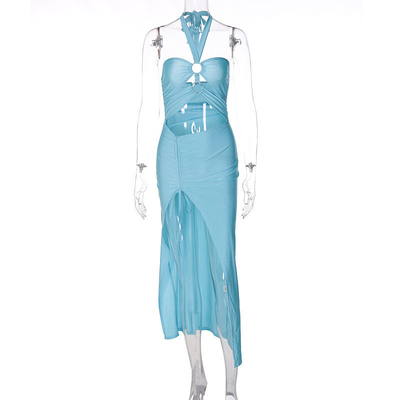 Pankh Aasya Ruched Bodycon Dress