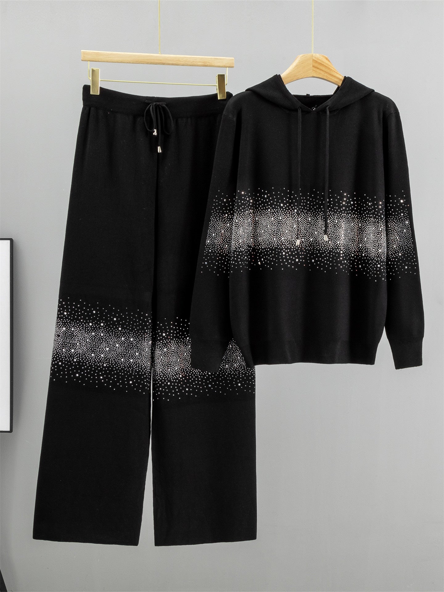 Pankh Akiro Stone Embellished Woolen Coord Set