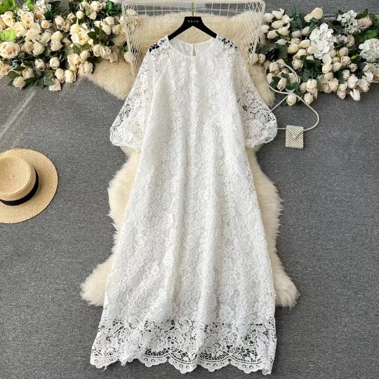 Pankh Liliana Crochet Maxi Dress