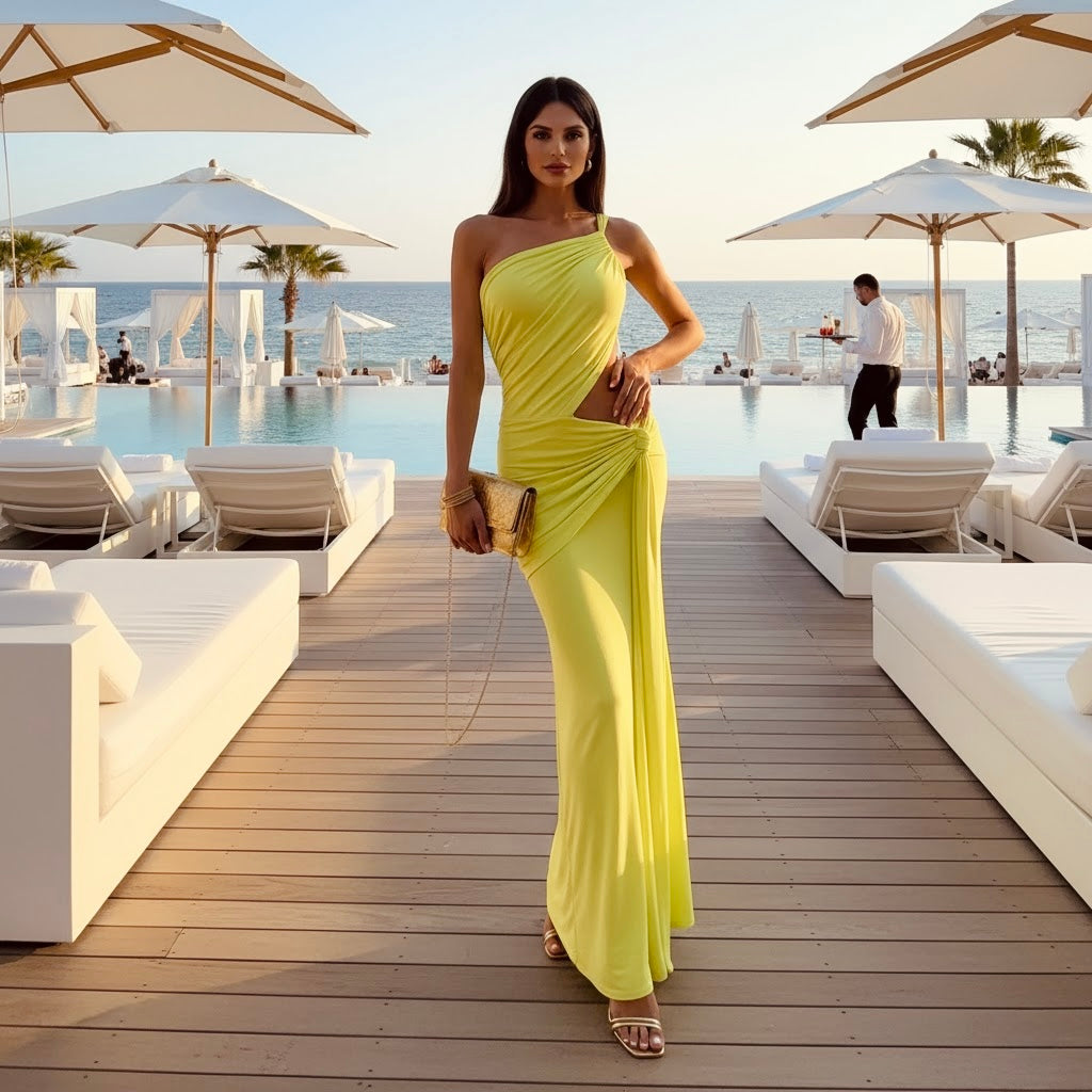 Pankh Baskin Bodycon Maxi Dress