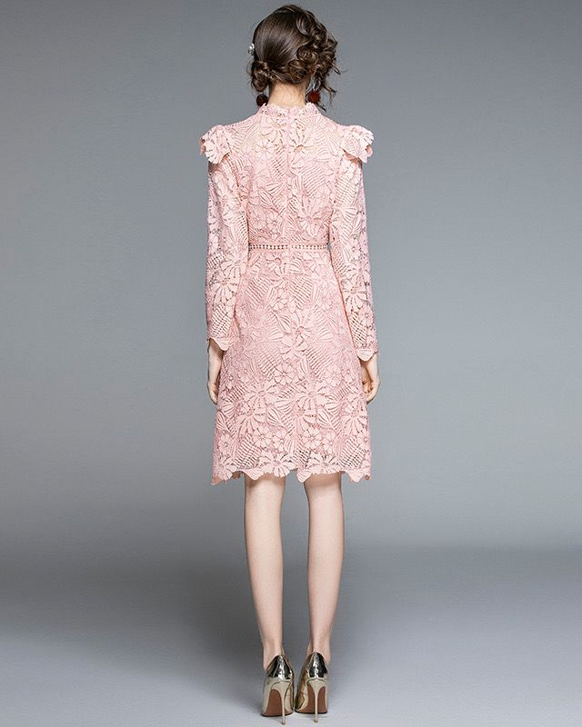 Pankh Treya Crocia Crochet Formal Dress