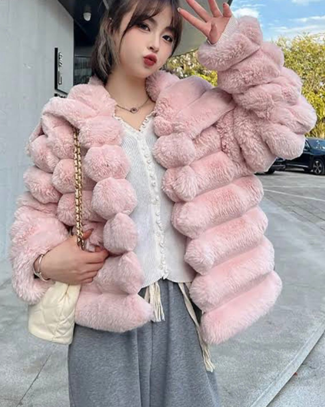 Pankh Levi Fur Coat