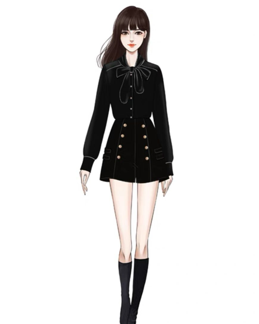 Pankh Laungie Velvet Shirt and Short Coord set