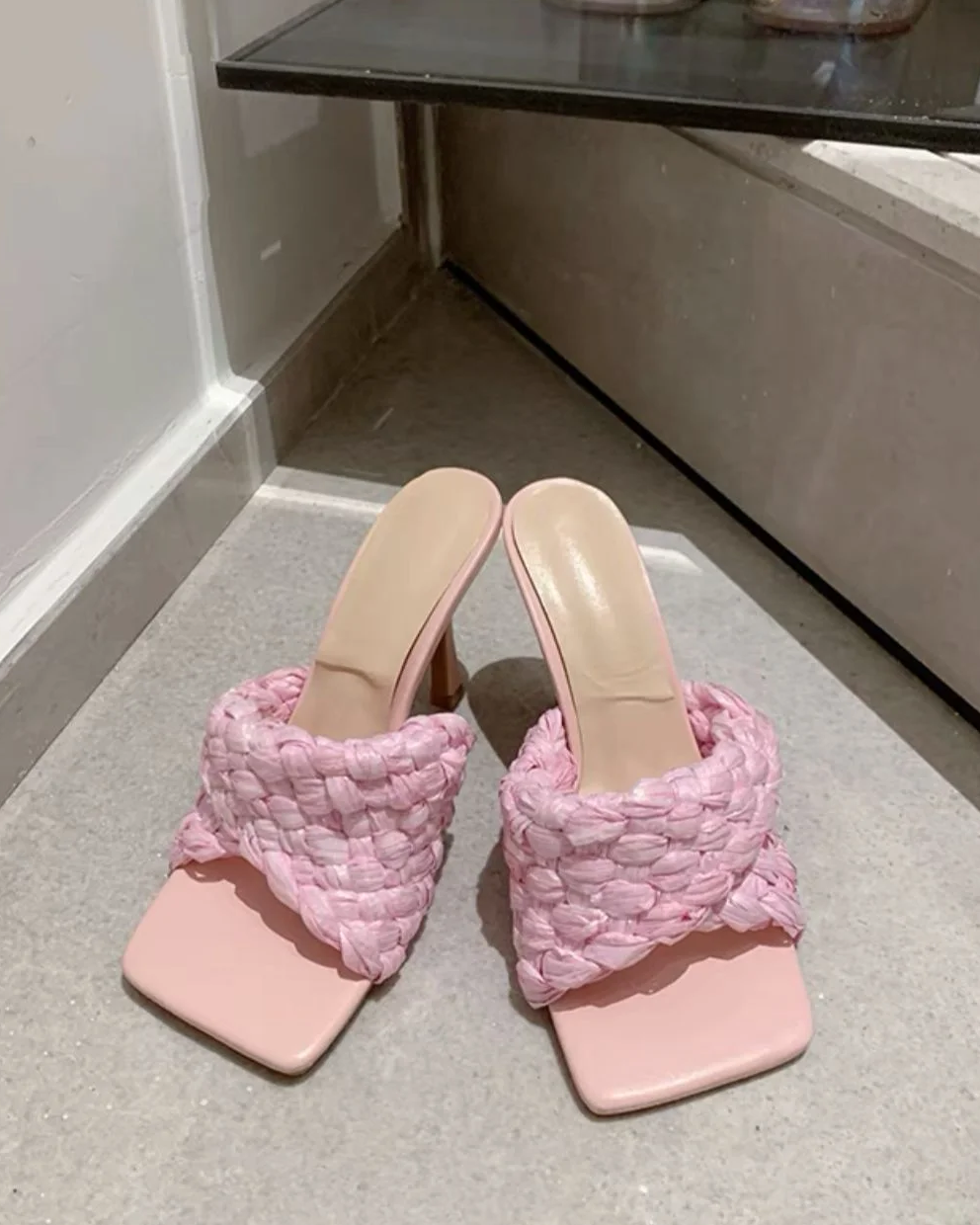 Pankh Boteg Quilted Heels