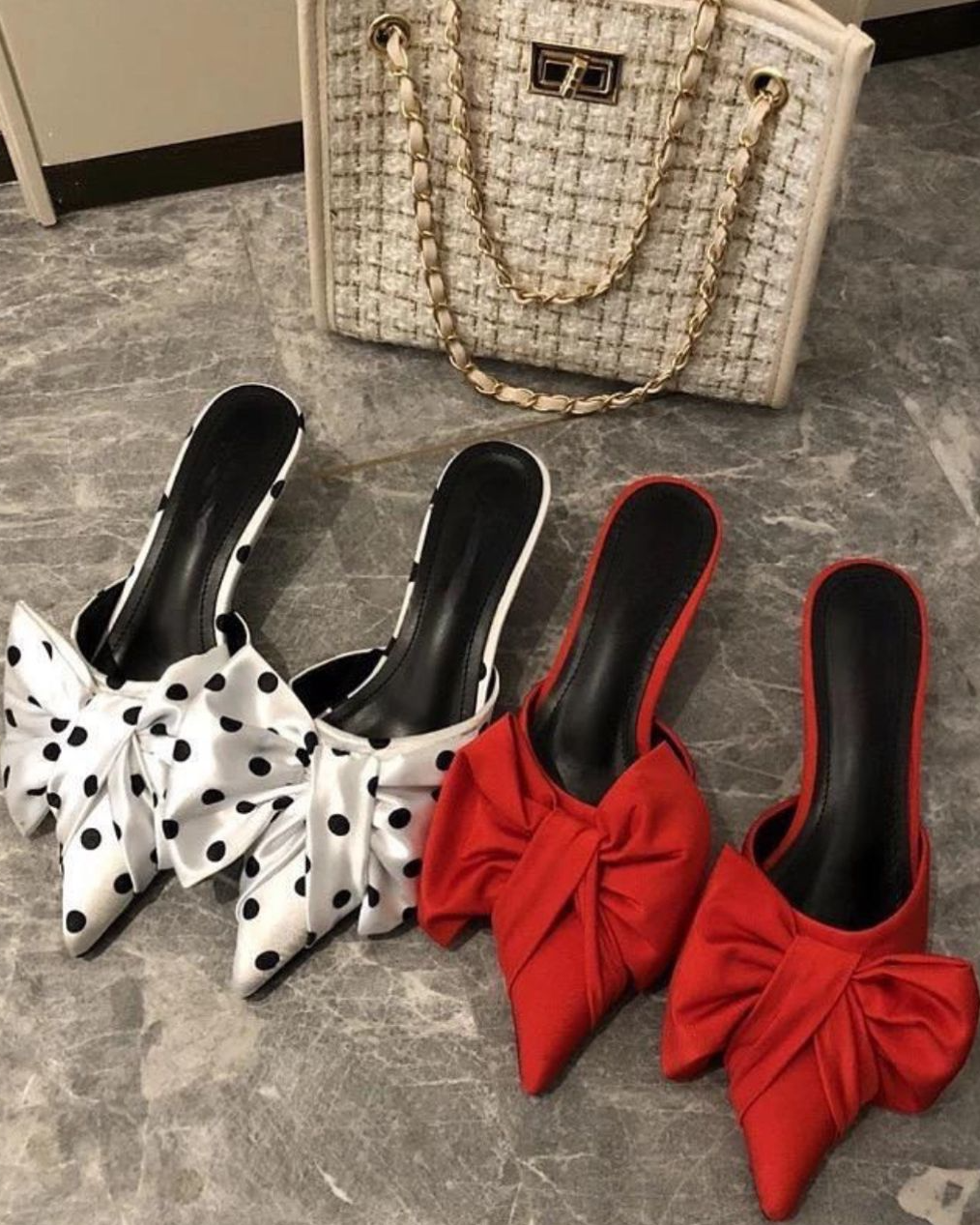 Pemy  Bow Heels
