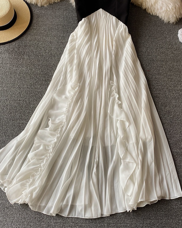 Pankh Dale Pleated And Ruffle Maxi Dress