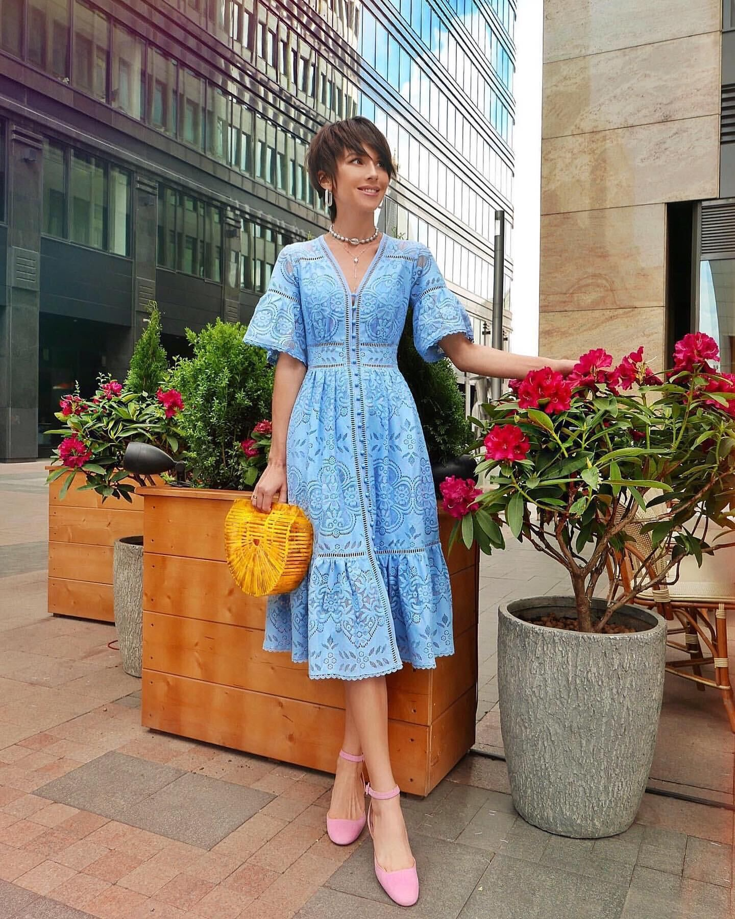 Pankh Skye lace maxi