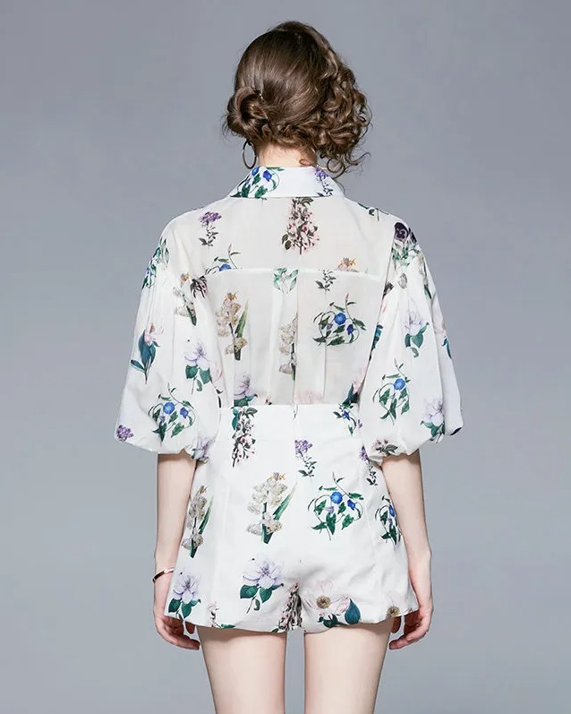 Pankh Toddie Linen Blend Floral Printed Coord