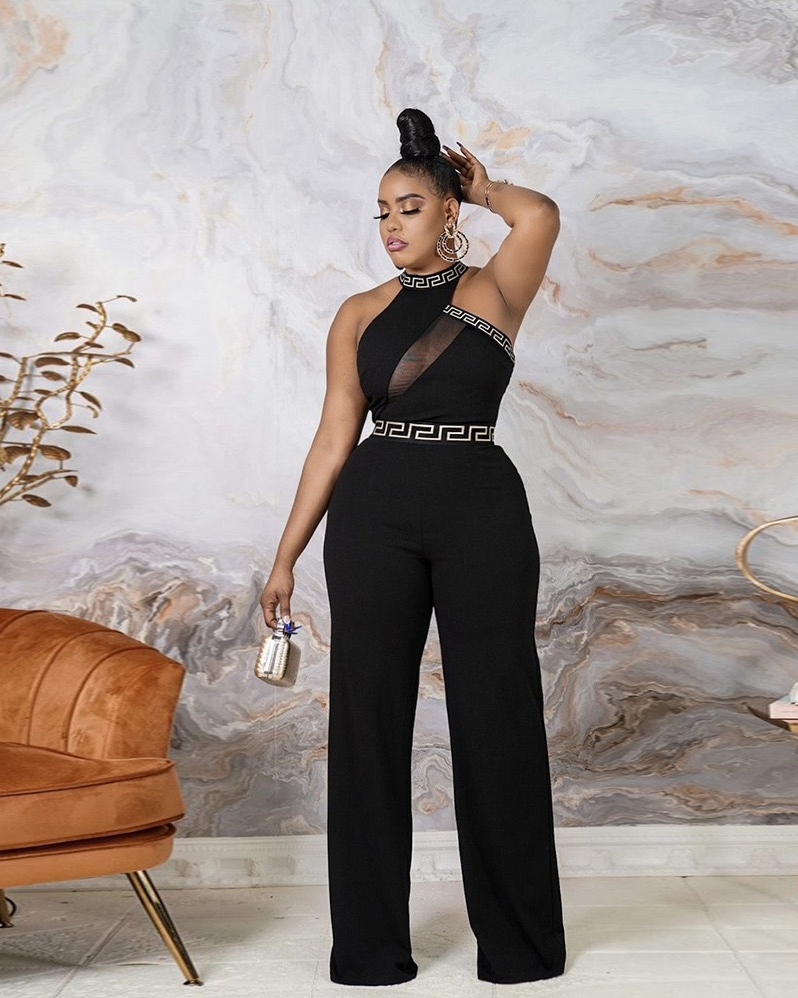Nordic Zipper Up Sleeveless Jumpsuits