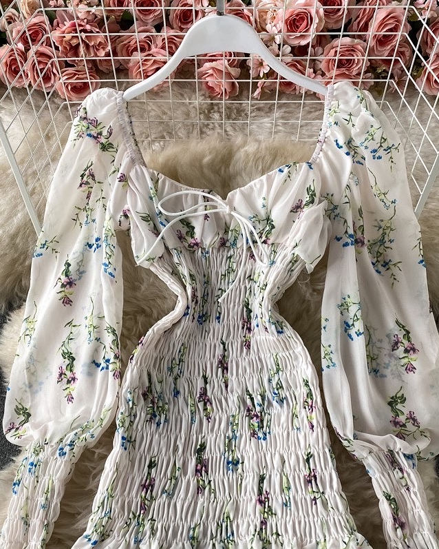 Pankh Chloe Smoked Mini Dress