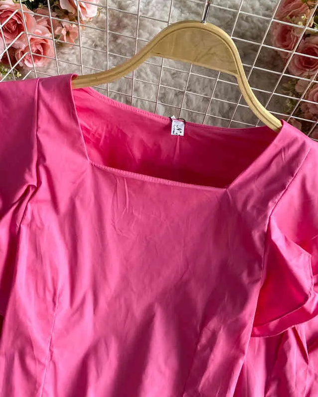 Pankh Lulu 3D Floral Sleeve Cotton Blouse