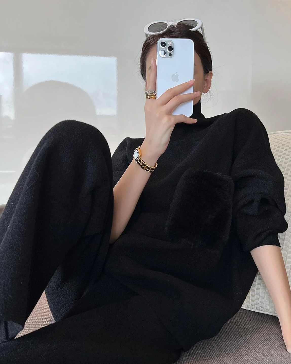 Pankh Russel Premium Wool luxury Muzzy Coord