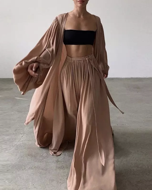 Pankh La Pearla Flaired 2Piece Resort Wear Coord