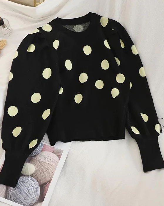 Pankh Merta Polka Dot Blouse