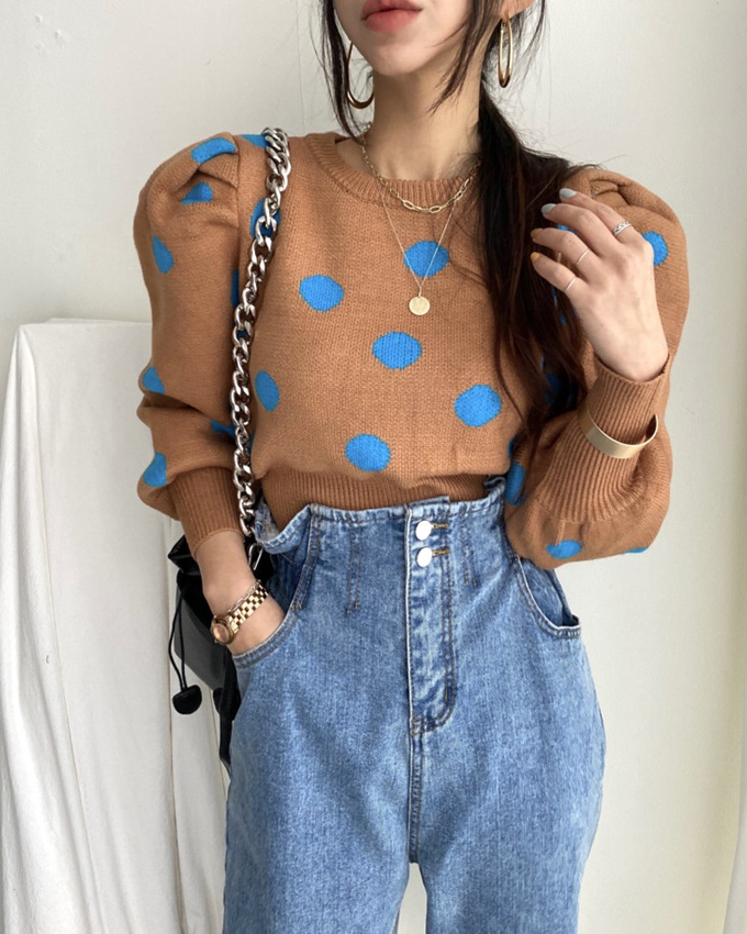 Pankh Merta Polka Dot Blouse