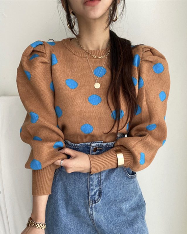 Pankh Merta Polka Dot Blouse