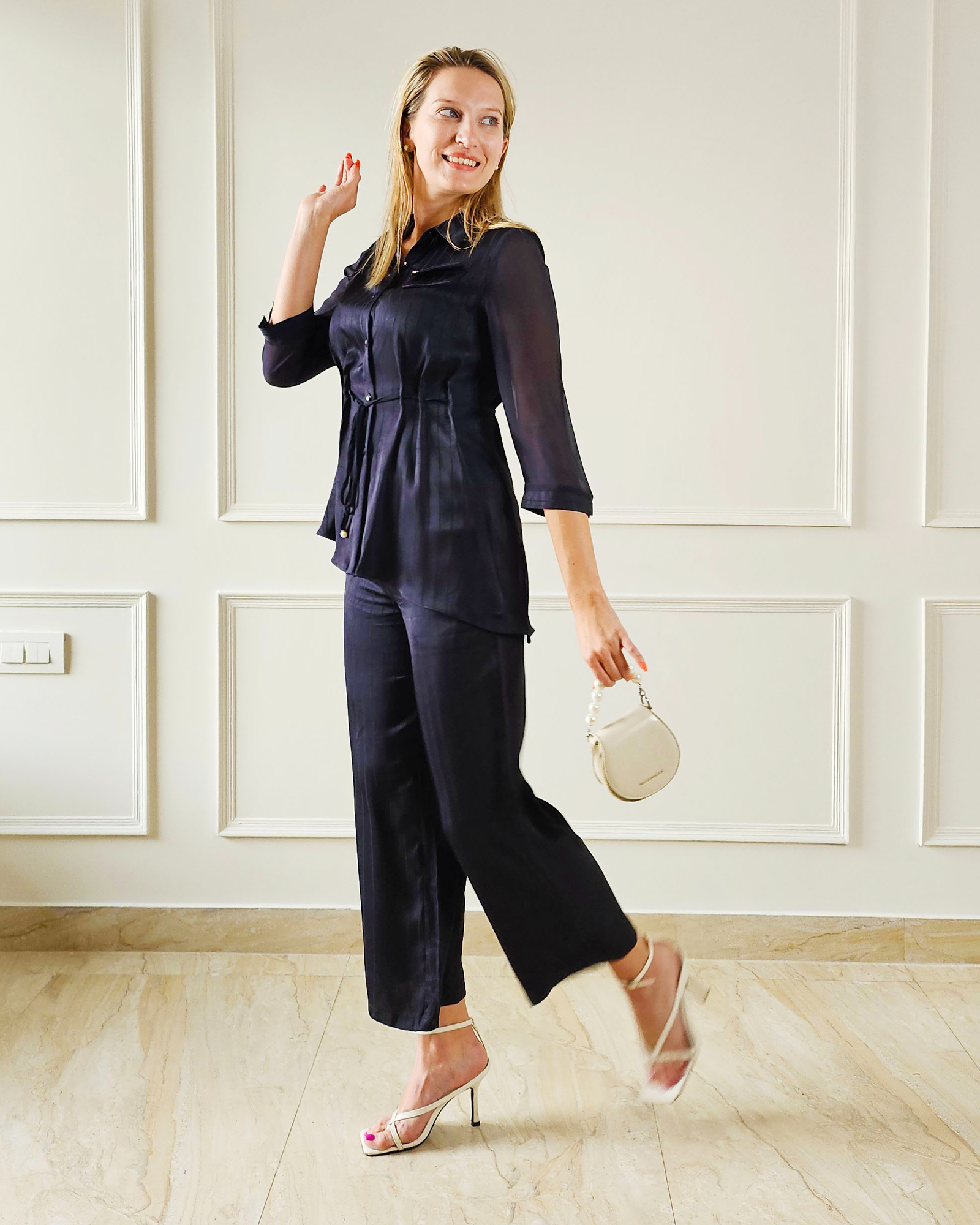 Pankh Melvin Luxe Long shirt and pant set