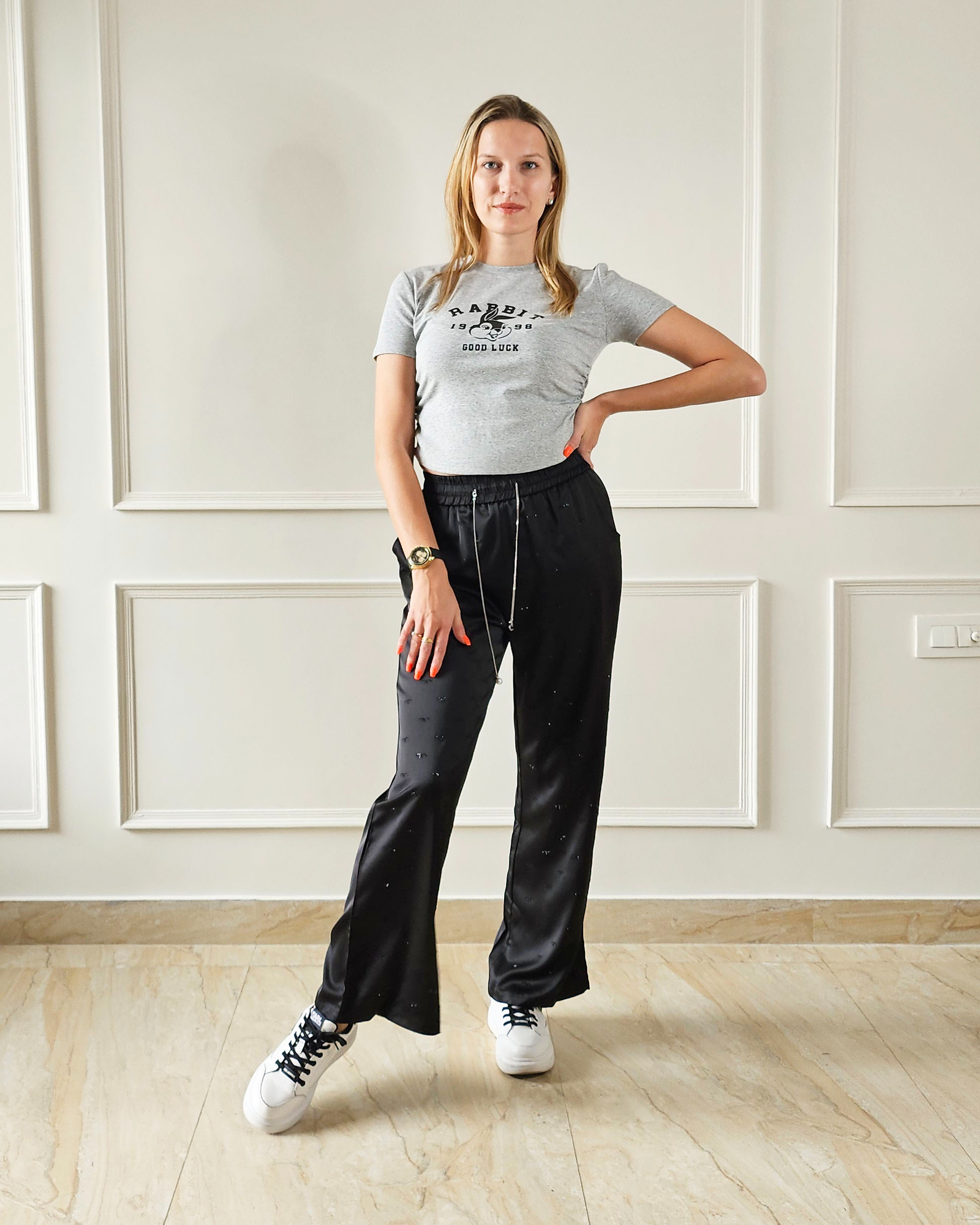 RABBIT COTTON SUMMER TEE