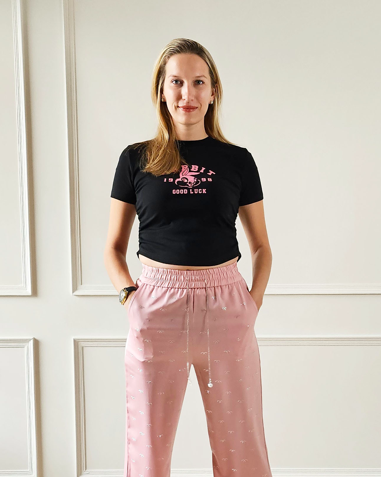 RABBIT COTTON SUMMER TEE