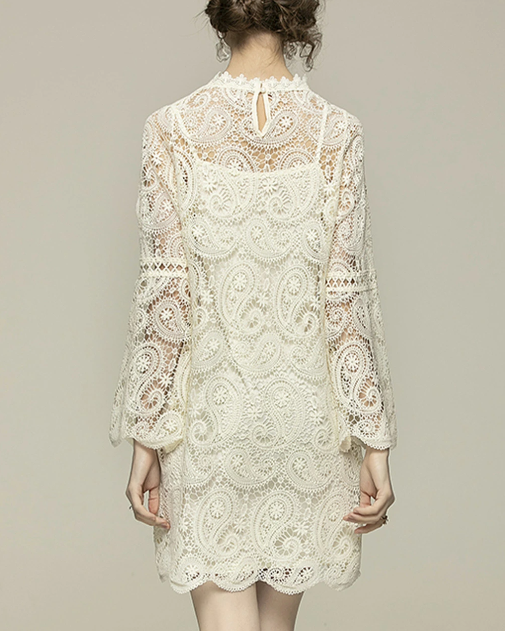 Pankh Sheido Crochet lace dress