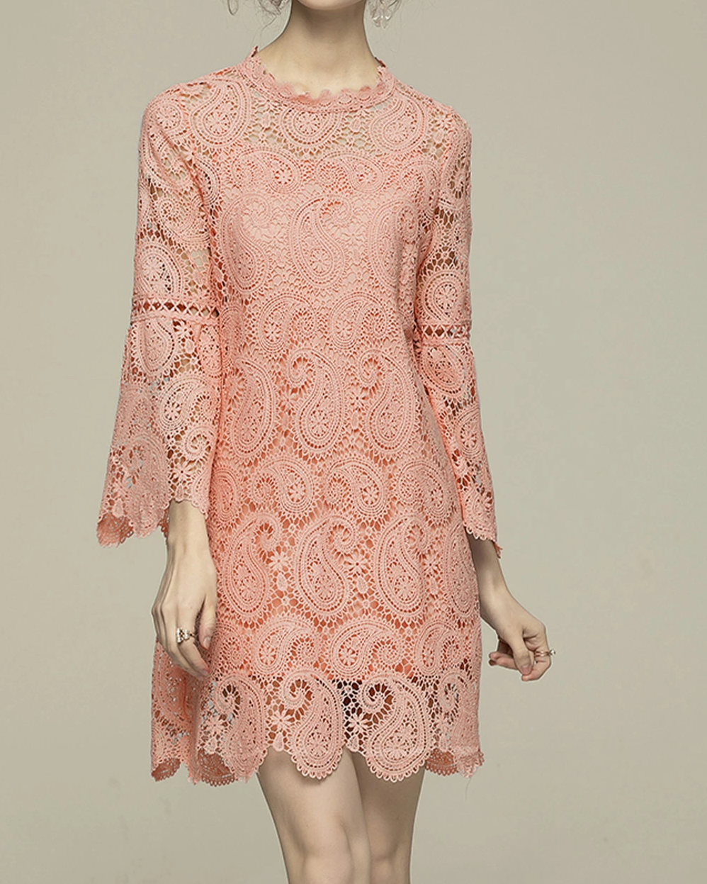 Pankh Sheido Crochet lace dress