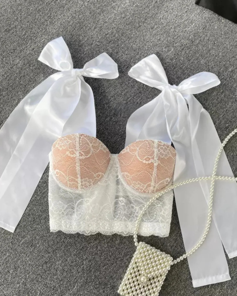 Zura Lace Bustier Corset Top