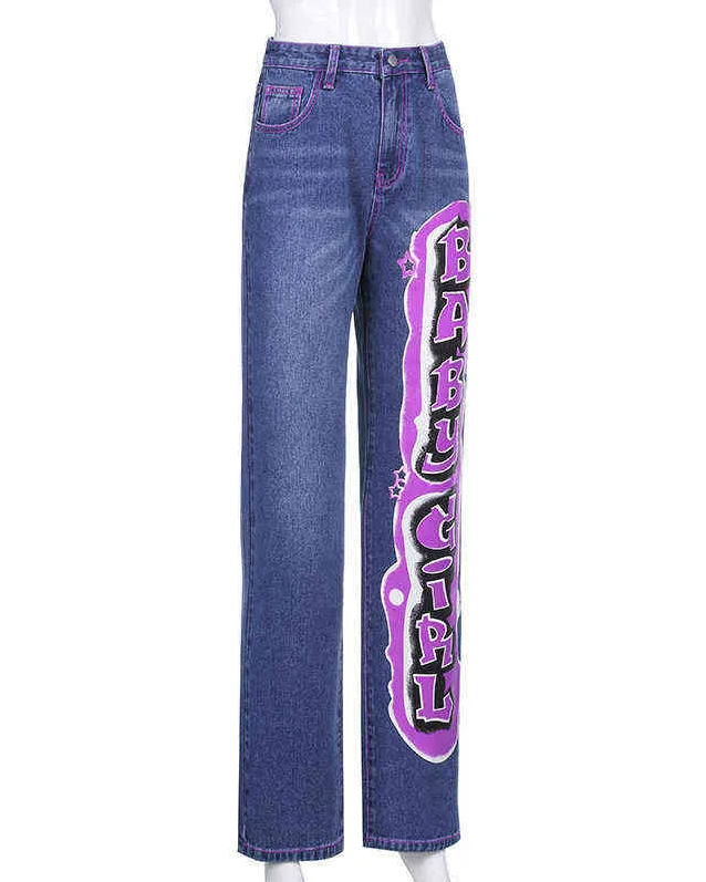 Pankh Baby Girl High Waist Denim Pants hi hi