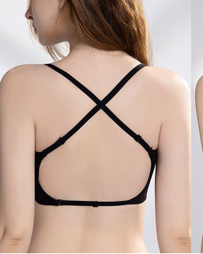 Pankh Onyx Wireless Seamless Padded Low Back Bra