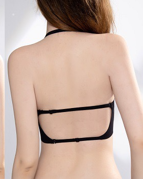 Pankh Onyx Wireless Seamless Padded Low Back Bra