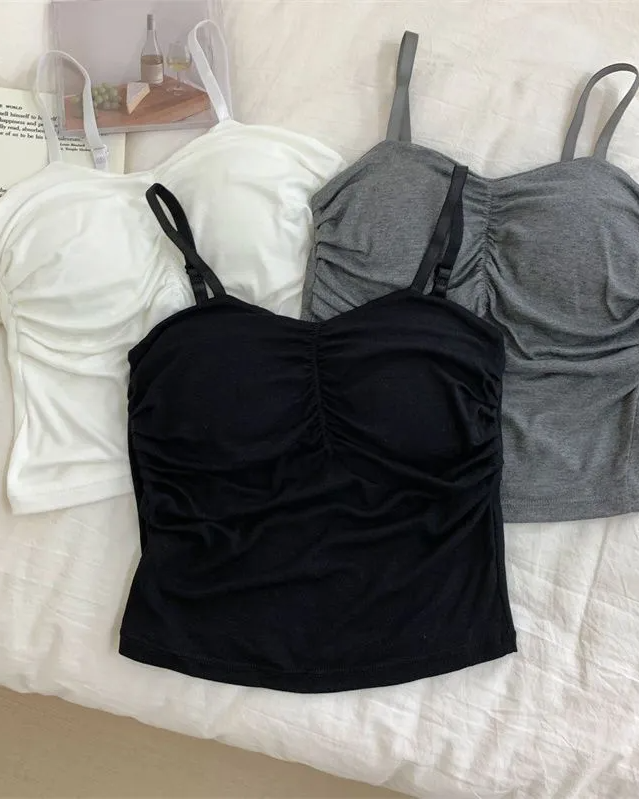 Pankh Pris Inbuilt Bra Padded Tank Top