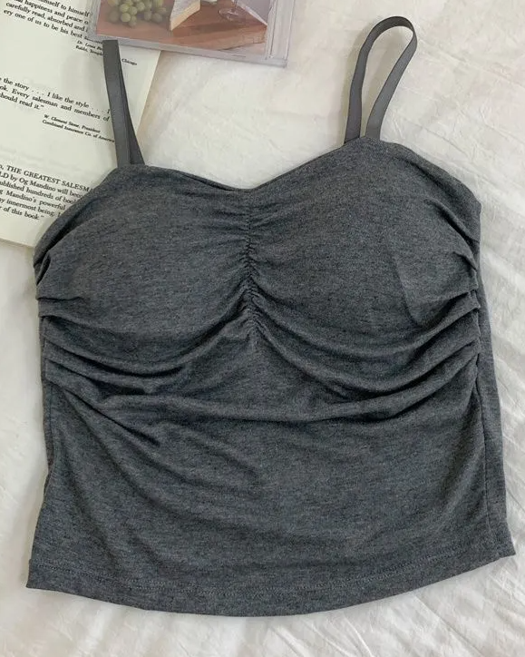 Pankh Pris Inbuilt Bra Padded Tank Top