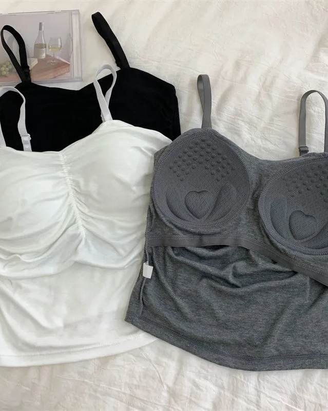 Pankh Pris Inbuilt Bra Padded Tank Top