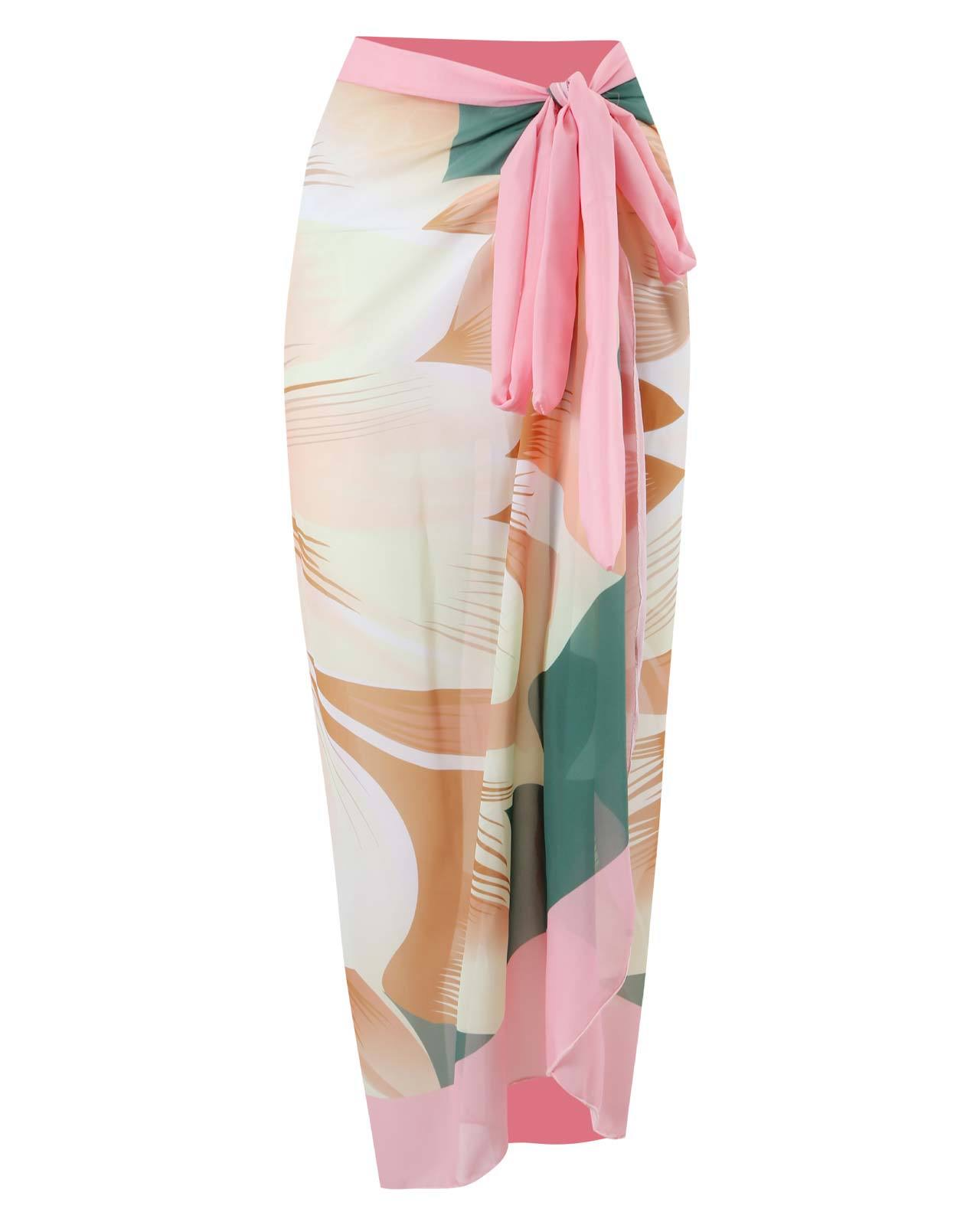 Pankh Derya Kit Cutout Bikini With Cover-Up Swimsuit