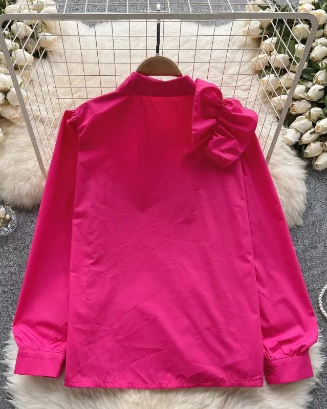 Pankh Ollie Stone Ruffled Shirt