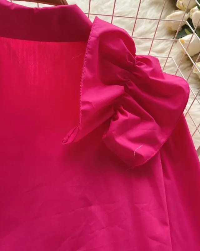 Pankh Ollie Stone Ruffled Shirt