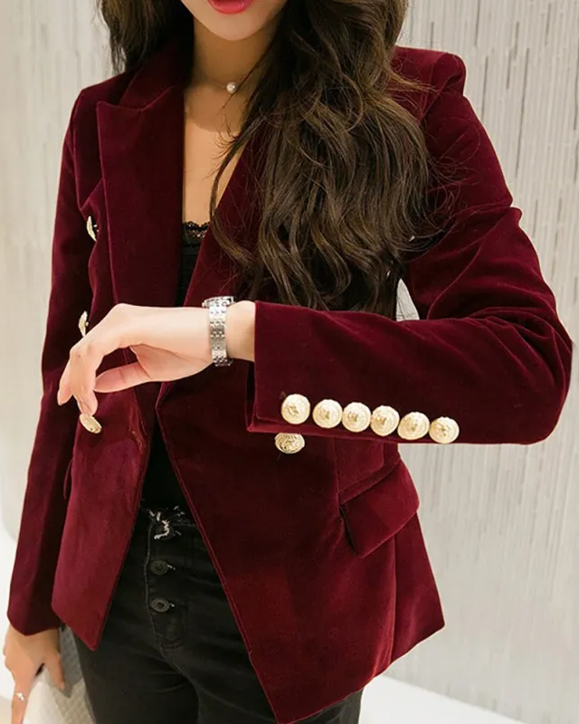 Pankh Maricia Velvet blazer