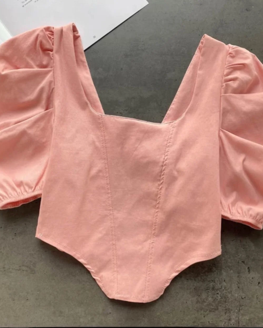 Pankh Elice Summer Corset Fit Cropped Top