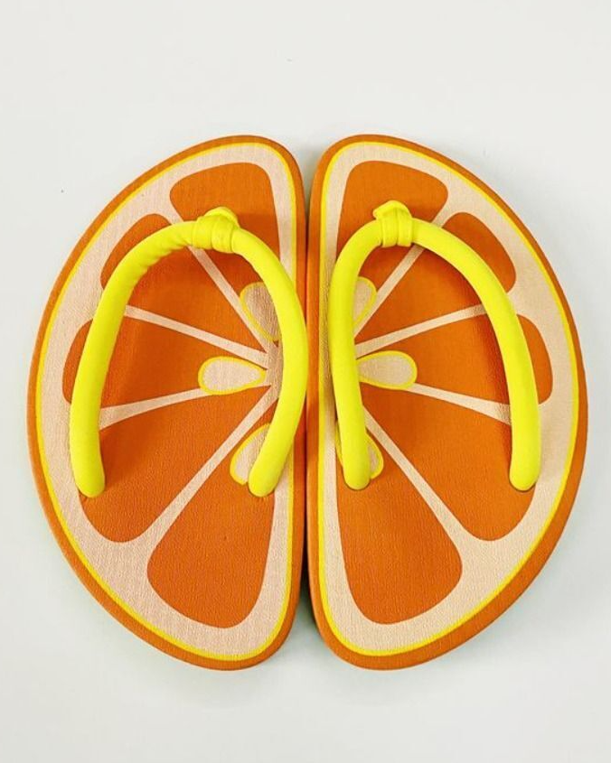 Pankh Fruity Beach Slip Ons