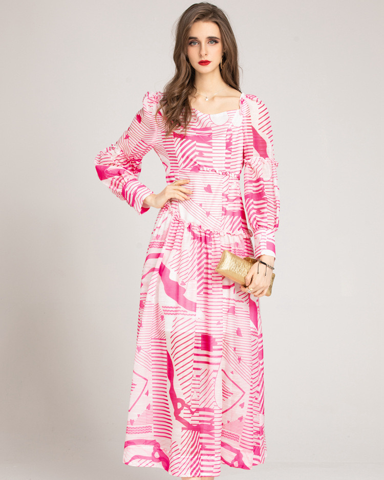Pankh Aviana Summer Fashion A-Line Waist Cut Out Maxi Dress
