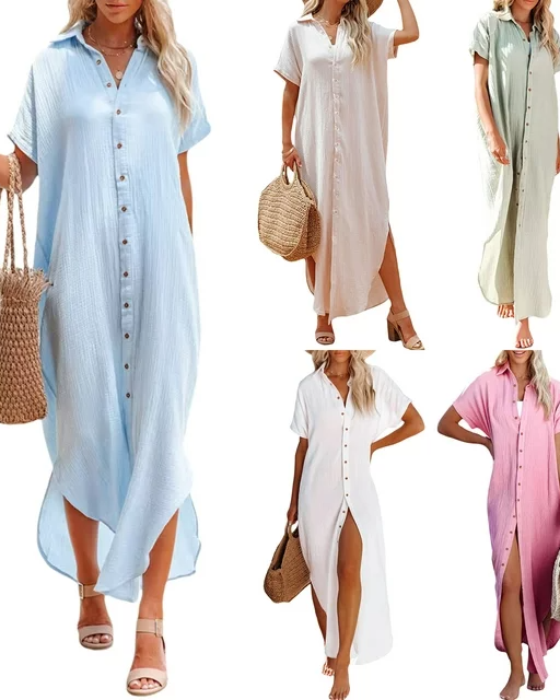 Pankh Seeley Cotton Loose Style Long Shirt