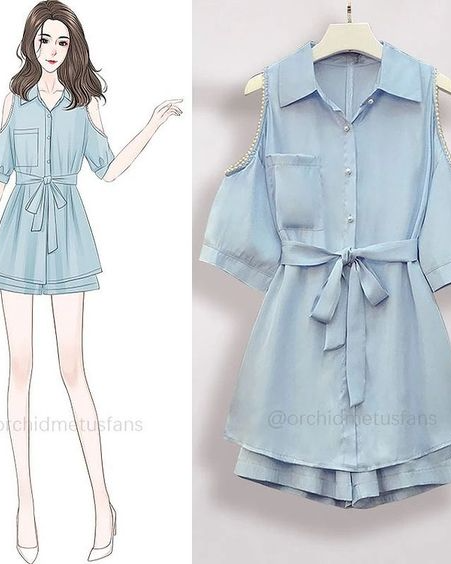 Pankh Edeline Summer Women Two Piece Coord Set