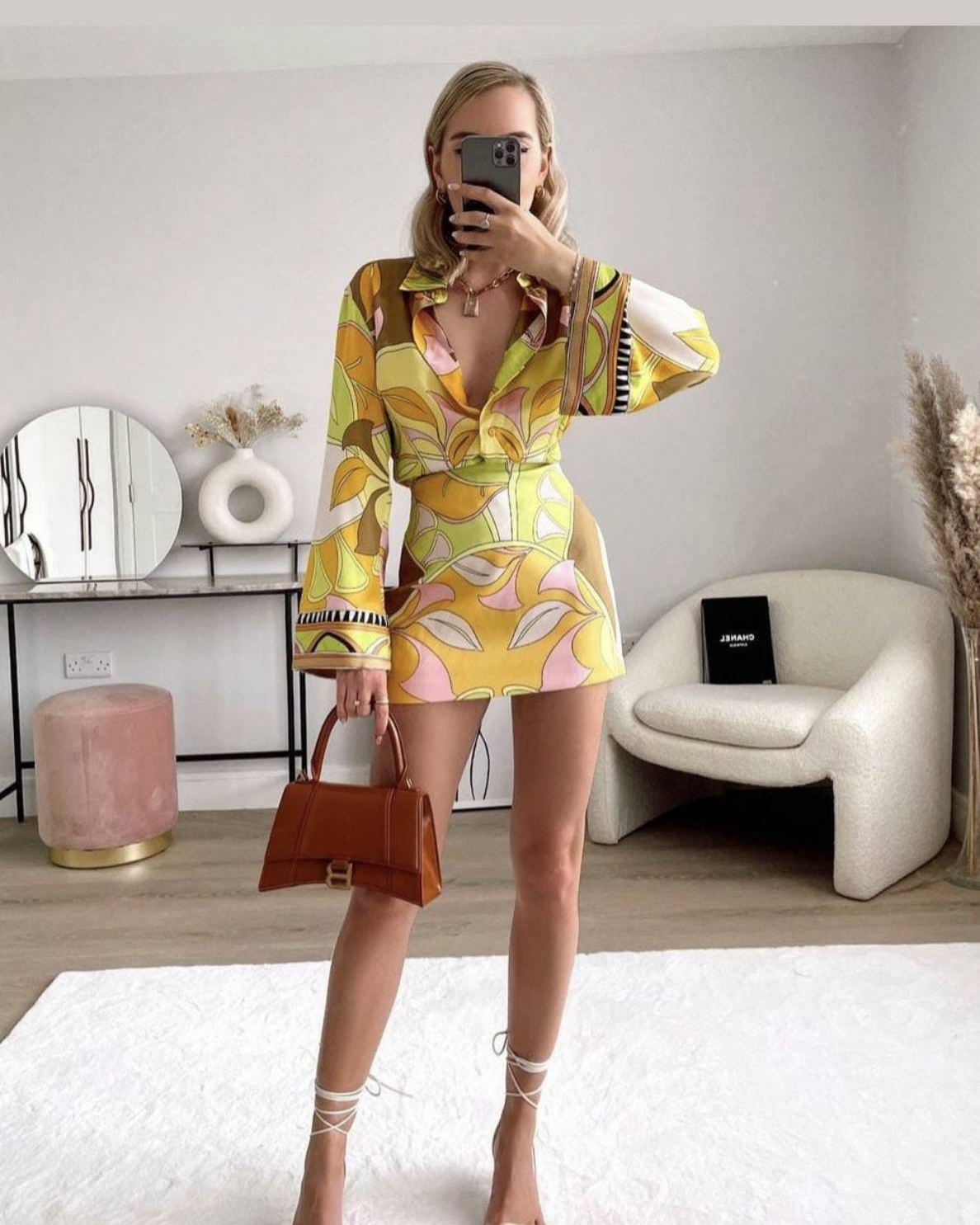 Pankh Itaalia Printed Shirt And Skort coord