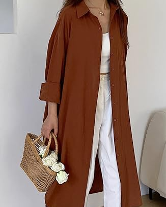 Pankh Myla Cotton Loose Style Long Shirt