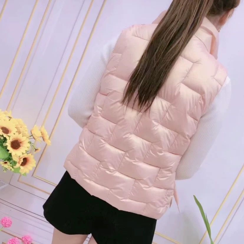 Pankh Calista Metallic Bomber Down Sleeveless Jacket