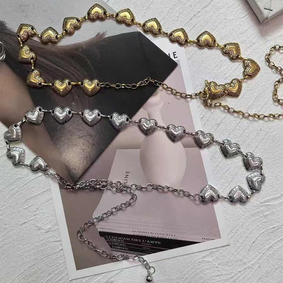 Grup Heart Metal Waistchain