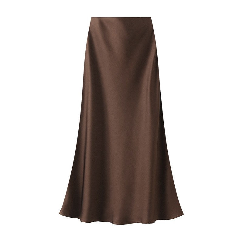 Pankh Sakura Satin Skirt